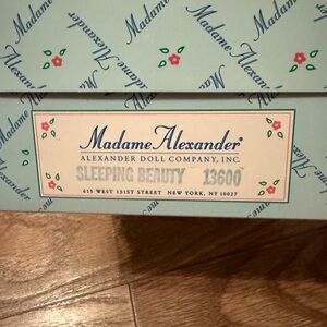 Madame Alexander Sleeping Beauty in Box